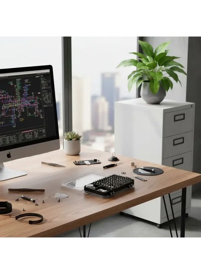 Red 115 In 1 مجموعة أدوات مفك إصلاح الكمبيوتر للهواتف الذكية وأجهزة اللابتوب والساعات - Image 5